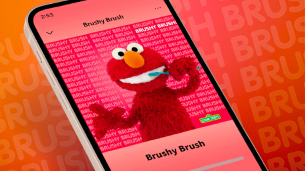 A curated playlist from Sesame Workshop picturing Elmo.
